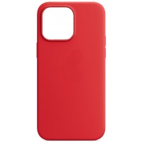 Накладка Silicone Case Magsafe для iPhone 14 Pro (Red)